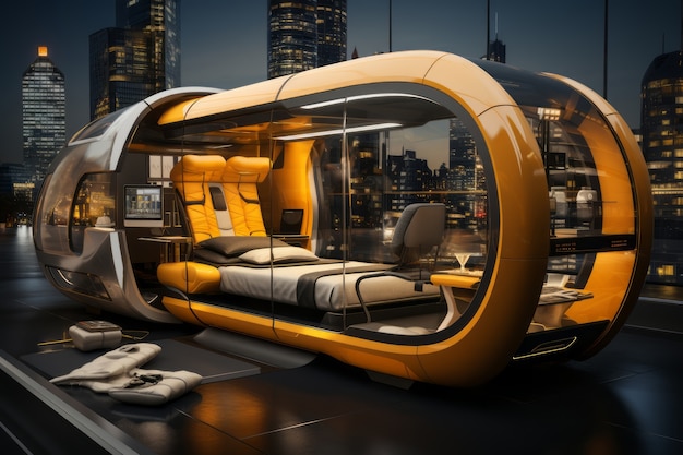 智能变形公寓概念图