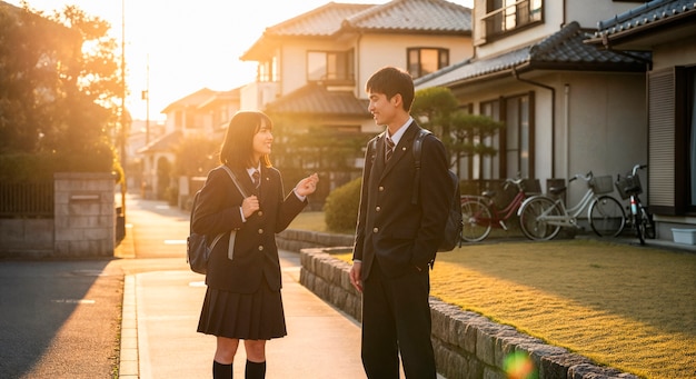 大学生寒假回家场景