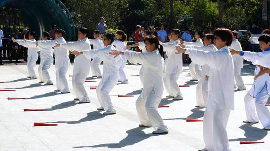 太极之乡舞太极      文/常正安