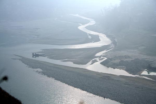 千里画卷旬阳汉江