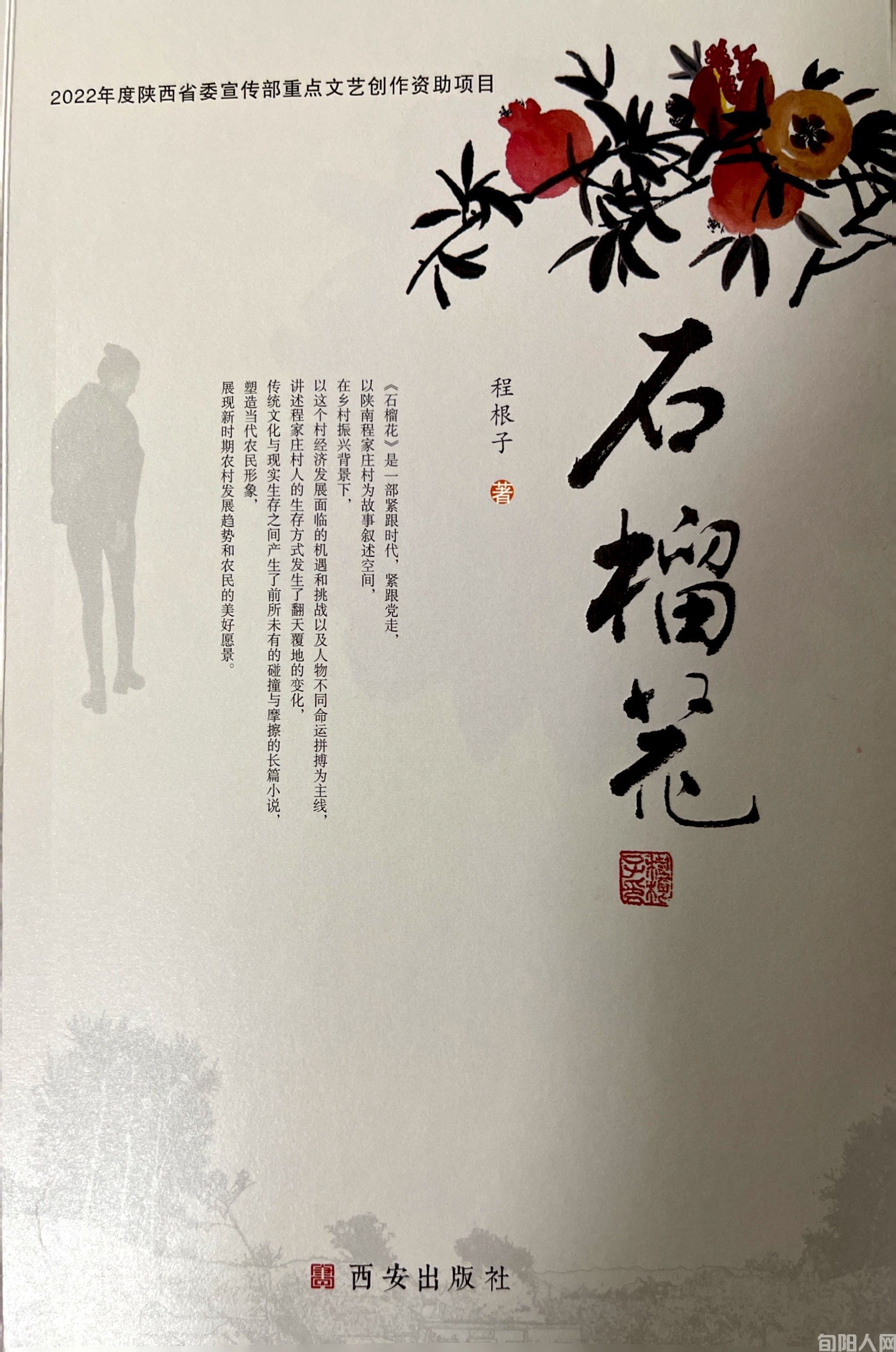 旬阳市本地四位知名作家为“旬阳人网”赠书(图10) 石榴.jpg