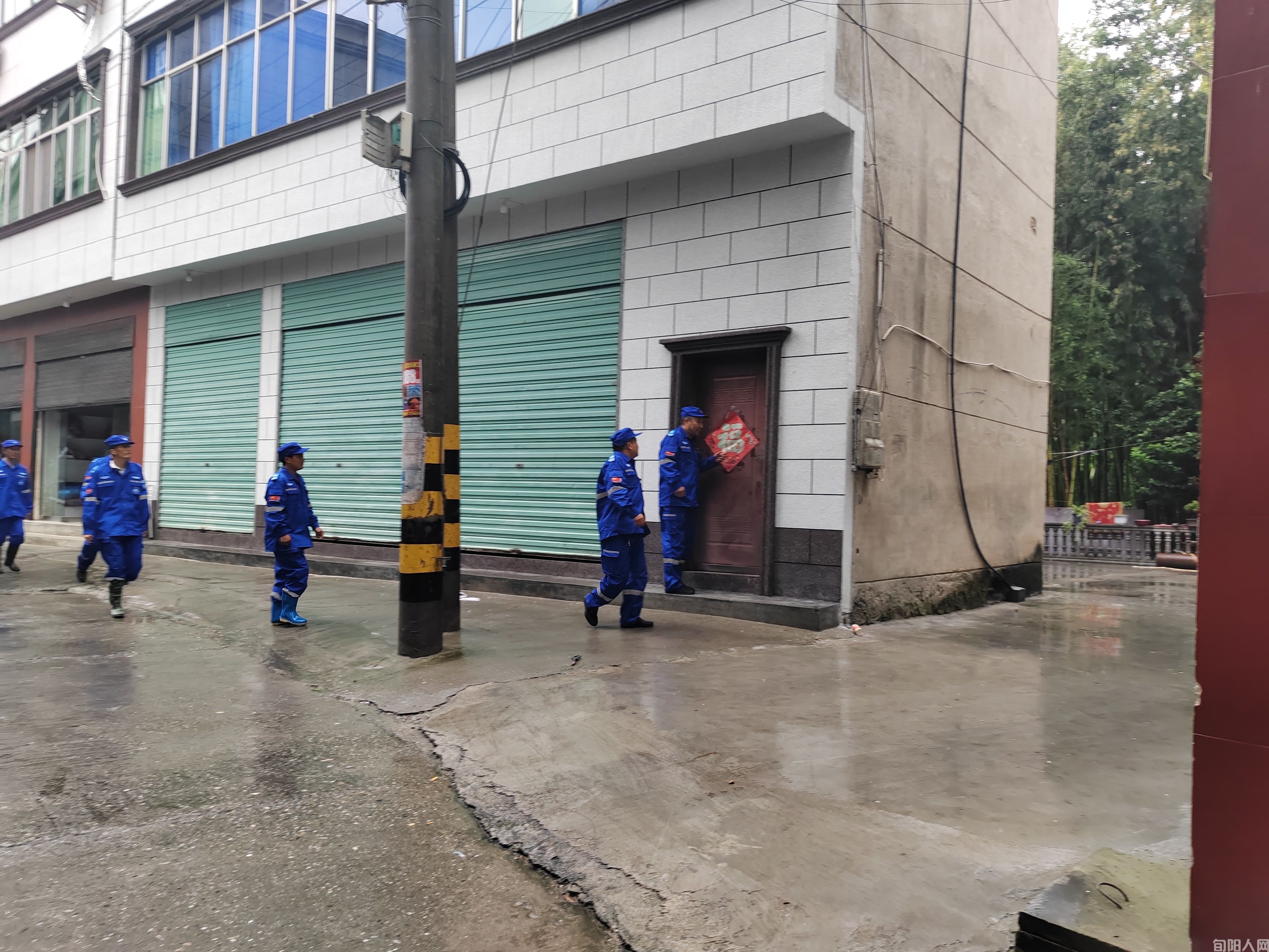 旬阳市甘溪镇:绷紧“防汛弦”,筑牢“安全墙”(图2) 甘溪图二.jpg