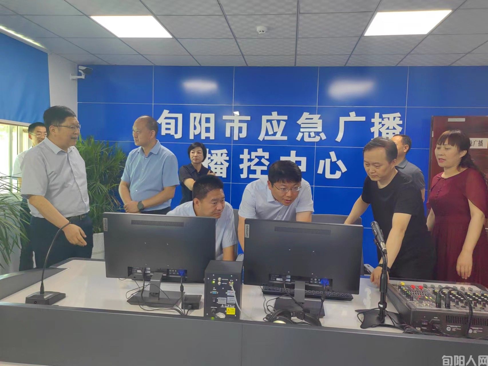 旬阳市应急广播正式开播