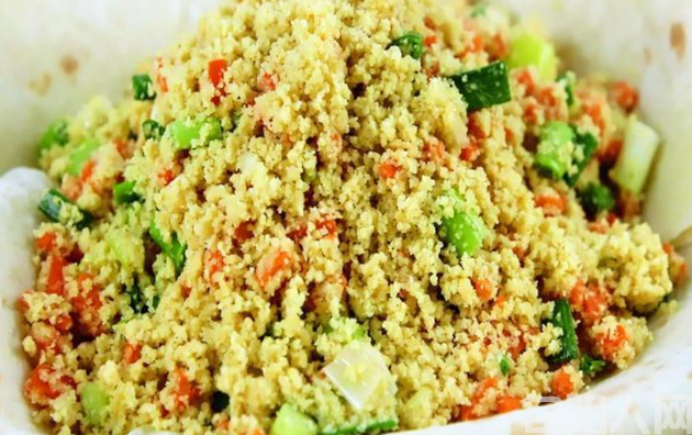 豆腐渣炒饭 文/张福洲(图1) 豆腐渣炒饭.png